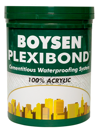 BOYSEN Plexibond B&#8209;7760 Cementitious Waterproofing System